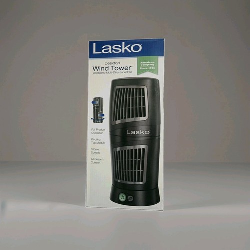 New lasko fan desktop wind - new,
