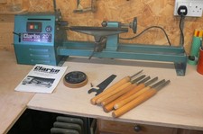 Clarke wood turning lathe - wood, 20"