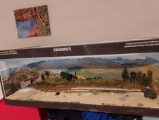 Model Railway narrow gauge diorama baseboard, collection only, HO scale