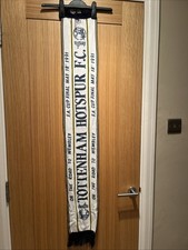 Vintage Tottenham Hotspur FC Football Supporter Scarf FA Cup Final 18 May 1991