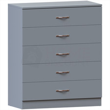Vida Designs Riano Wooden 4 5 Chest of Drawers Storage Bedroom Furniture