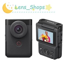 Canon PowerShot V10 Vlogging Compact Camera Black Camera with WiFi,Bluetooth