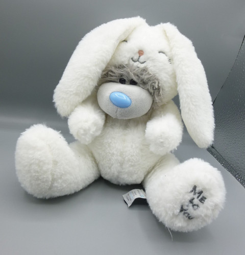 You tatty teddy in white - me,