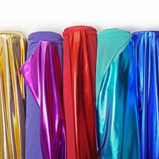 Shiny FOIL LAME FABRIC Jersey