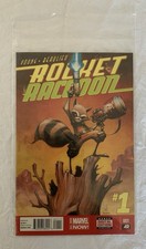 Marvel Young Beaulieu Rocket Raccoon #1 1st Print Direct Edition Plastic Sleeve