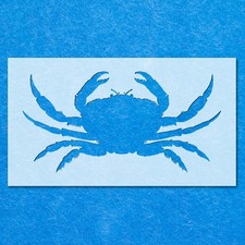 Crab Sea Life Stencil: Mylar