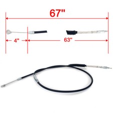 67" PVC Clutch Cable for