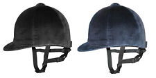 GATEHOUSE DERBY VELVET PEAKED HORSE RIDING HAT HELMET CHILDS/ADULTS