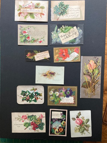 Small joblot annotated floral