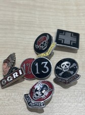 Hells Angels Motorcycle Pin Badges Rockers Outlaws #2