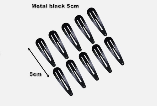 Hair clips snap hairpins - 10,