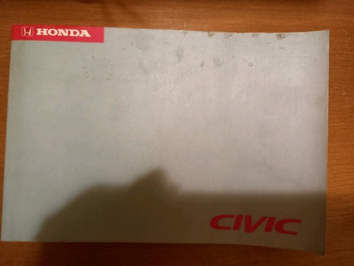 Genuine honda civic owners - genuine,