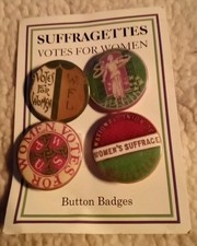 Unused Set Of 4 Suffragettes