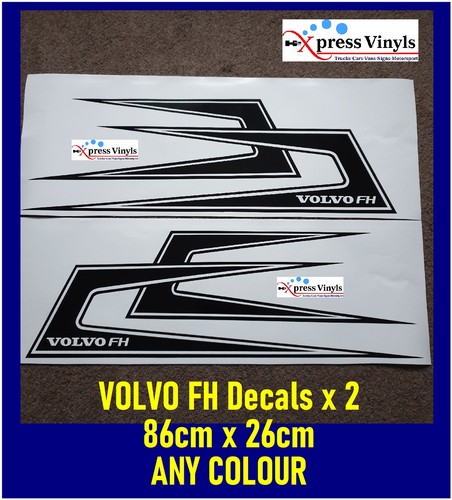 Volvo boomerang body - fh, decals
