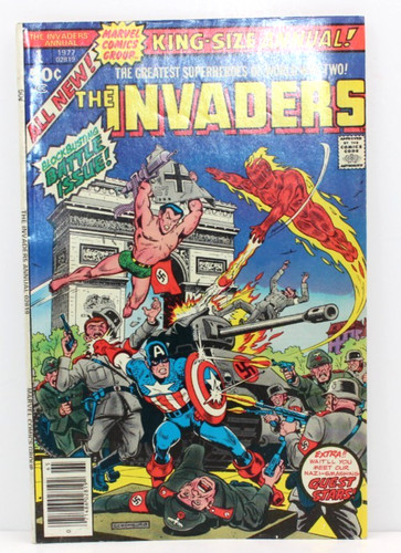 Marvel comics the - invaders, #1