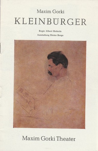 Programme booklet maxim - maxim, gorky