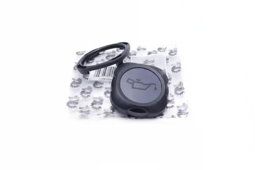 Oil filler cap - , plastic