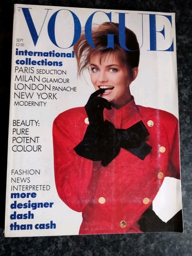 Vogue september 1987 nice - vogue,