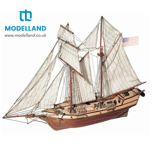 Albatros schooner model boat - model,