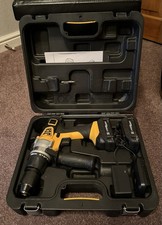 JCB CORDLESS COMBI DRILL JCB CD20Li WITH PROTECTIVE CASE CHARGER INSTRUCTIONS
