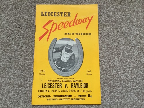 Leicester rayleigh 22 - rayleigh, 22/9/50
