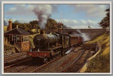 Western Workhorse 4999 Steam Railway Locomotive Postcard Unposted