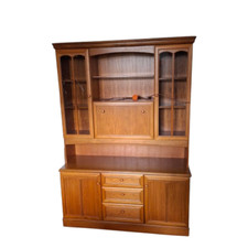 Vintage Stag Teak Wood Display