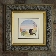 Small Framed Print "Curious