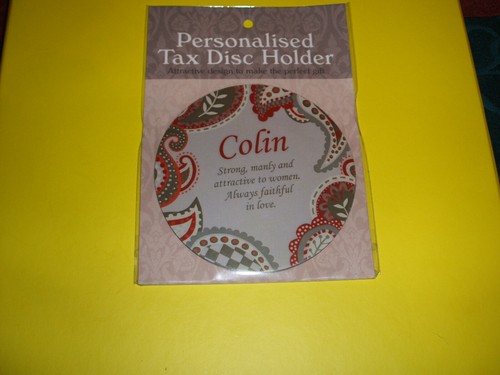 Tax disc holder - disc,