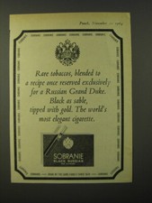 1964 Sobranie Black Russian