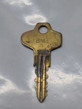 Brass Lock Key BM3 BM 3 For