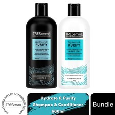 Tresemme Shampoo & Conditioner Bundle 680ml Each - Hydrate & Purify
