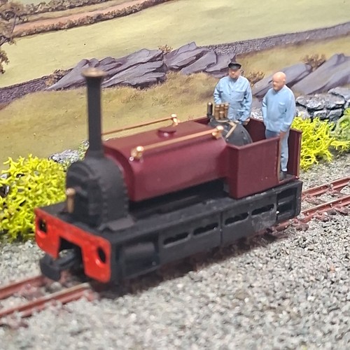 Maroon oo9 009 hunslet - hunslet, quarry