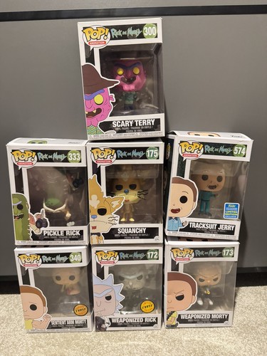 Funko pop rick morty bundle - rick, &