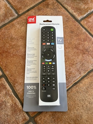 Sony replacement remote - tv,