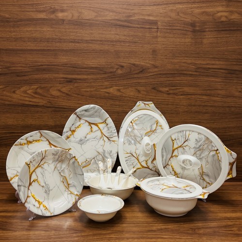Luxury white gold - white, marble