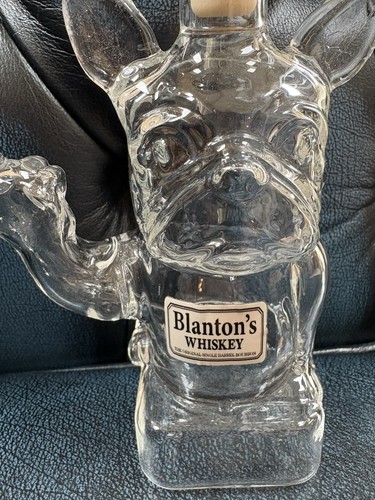 French bulldog dog glass