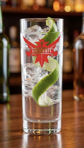 Smirnoff tall glass - smirnoff,