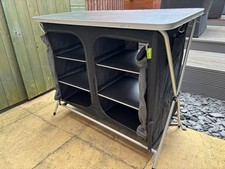 Kampa Zara Camping Storage Cupboard - Black *** COLLECTION ONLY ***