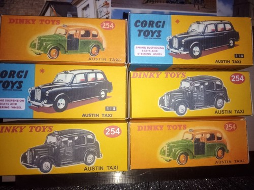 Corgi 418 austin taxi dinky - austin,