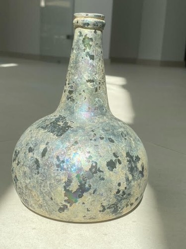 Antique onion bottle - onion,