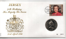 Jersey 1996 £5 Definitive FDC