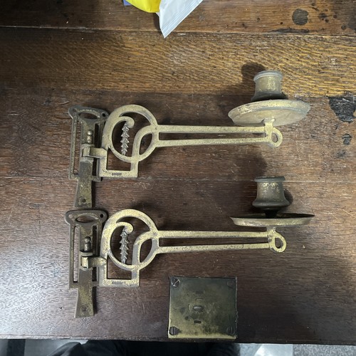 Pair reclaimed antique arts - of,