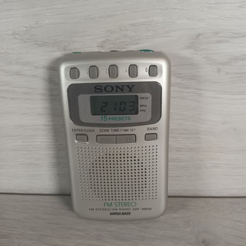 Sony srf m806 portable - sony, srf-m806