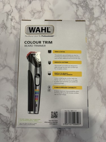 Wahl colour trim beard trimmer - wahl,