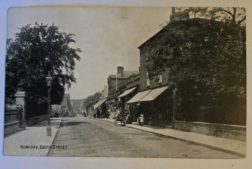 Vintage postcard south street - south,