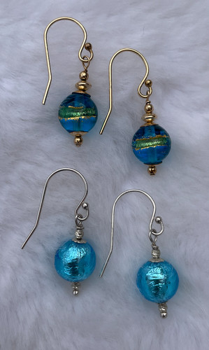Genuine murano glass bead - murano,