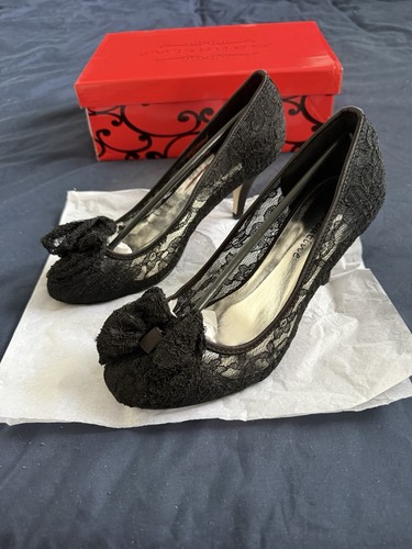 Women black sabatine lace - ,