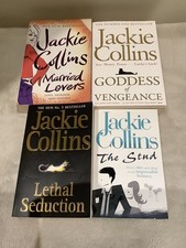 4 X Jackie Collins  Paperback