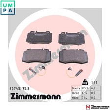 BRAKE PAD SET DISC BRAKE